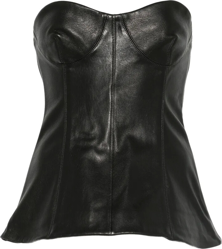 Simkhai Strapless Bustier Top