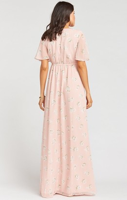 emily empire maxi dress