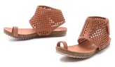 Thumbnail for your product : Pedro Garcia Venus Perforated Toe Ring Sandals