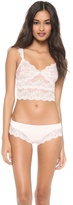 Thumbnail for your product : Only Hearts Club 442 Only Hearts So Fine Lace Cropped Cami