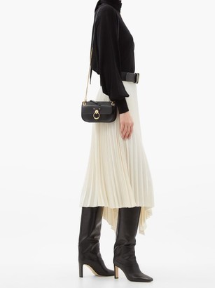 Chloé Tess Mini Leather Cross-body Bag - Black