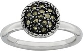 Thumbnail for your product : Stacks & Stones Sterling Silver Marcasite Stack Ring