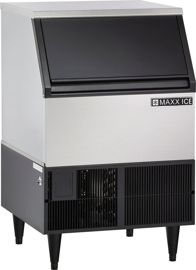 Maxx Ice Stainless-Steel Undercounter, Ice Machine (250 lbs.), Liftgate:- Liftgate