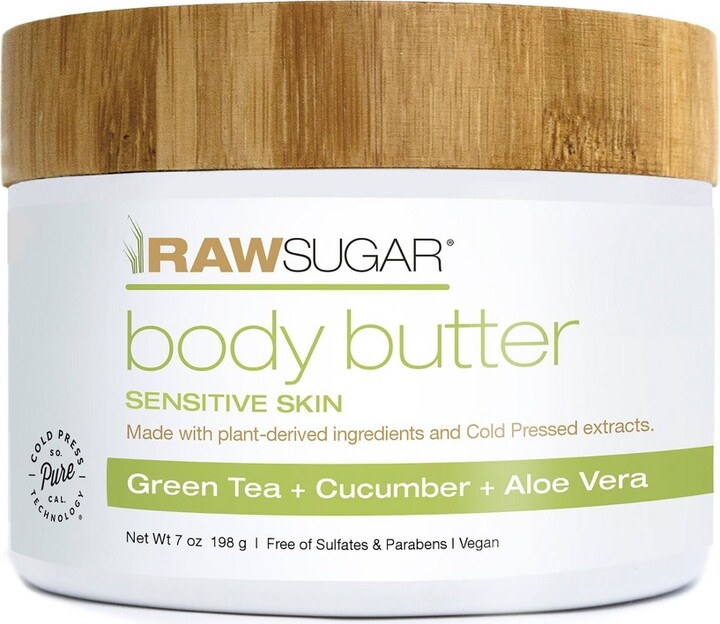 Raw Sugar Body Butter Green Tea + Cucumber + Aloe Vera 7 oz ShopStyle