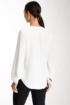 Thumbnail for your product : Rachel Roy Silk Panel Blouse