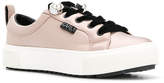 Thumbnail for your product : Karl Lagerfeld Paris pearl detail low-top sneakers