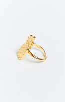 Thumbnail for your product : Show Me Your Mumu Gold Plated Pineapple Ring ~ Gold