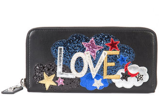 Saint Laurent Love wallet - women - Leather - One Size