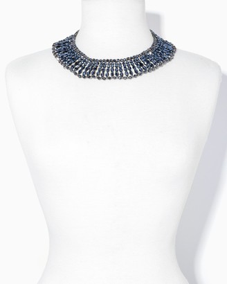 Charming charlie Cleo Beaded Collar Necklace Set