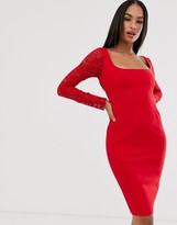 Thumbnail for your product : Vesper square neck dress