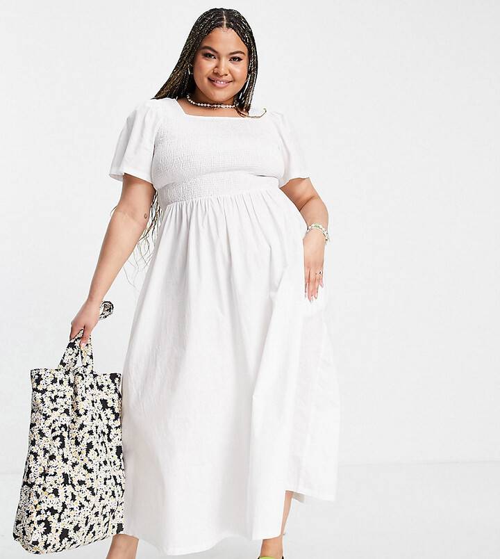 White Plus Size Maxi Dresses | Shop the ...