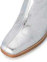 Thumbnail for your product : Maryam Nassir Zadeh Silver Patent Leather fiorenza 60 boots
