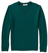 Thumbnail for your product : Turnbury Big & Tall V-Neck Merino Wool Sweater