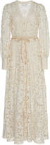 Thumbnail for your product : Zimmermann Bonita Bow-Detailed Crochet-Knit Cotton Lace Dress