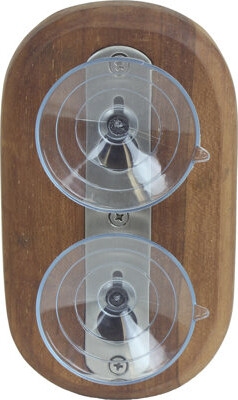 Aqua Teak Moa Solid Wood Suction 1 - Hook Wall Hook