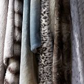 Thumbnail for your product : west elm Faux Fur Swirl Throw - Stone White