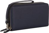 Thumbnail for your product : Barneys New York MEN'S DOUBLE ZIP-AROUND TRAVEL WALLET-BLUE