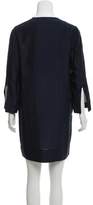 Thumbnail for your product : Stella McCartney Silk Long Sleeve Mini Dress