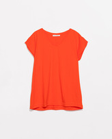 Thumbnail for your product : Zara 29489 Basic Cotton T-Shirt