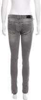 Thumbnail for your product : Anine Bing Low -Rise Skinny Jeans