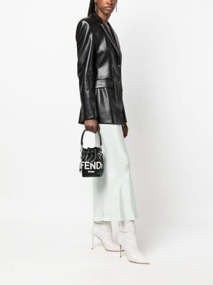 Fendi black Mon Tresor mini leather bag - ShopStyle