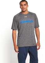 Thumbnail for your product : Under Armour Mens Training Wordmark Graphic T-shirt - Grey
