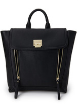 Thumbnail for your product : Forever 21 Faux Leather Trapeze Backpack