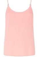 Dorothy Perkins Womens Pink Trim Detailed Camisole Top- Pink