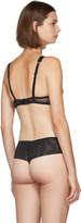 Thumbnail for your product : Chantal Thomass Black Audacieuse SG Armature Underwire Bra