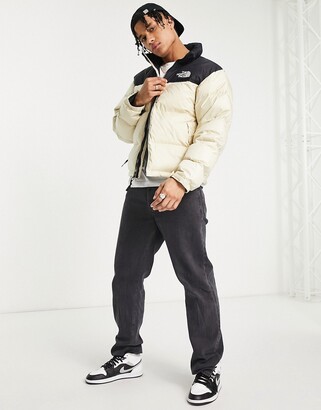 The North Face 1996 Retro Nuptse jacket in beige - ShopStyle