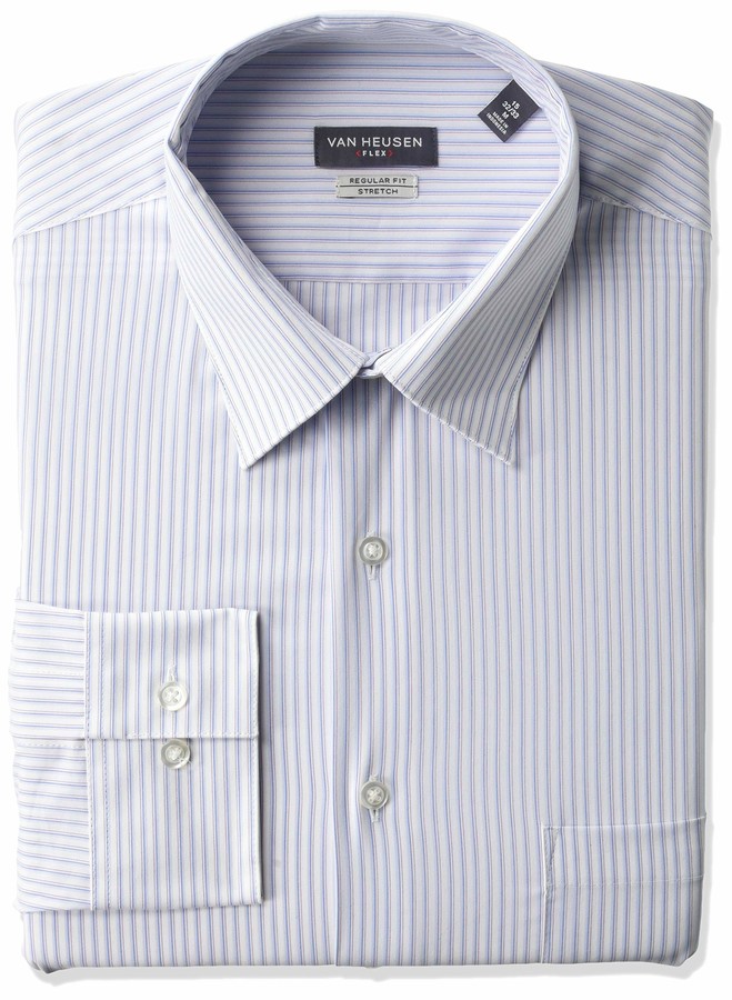 van heusen regular fit dress shirt