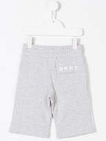 Thumbnail for your product : DKNY logo print shorts