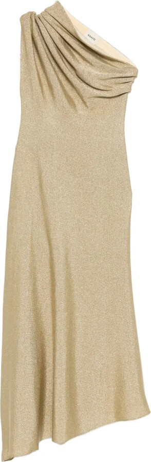 KHAITE Coast draped midi dress