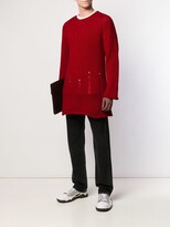 Thumbnail for your product : Comme Des Garçons Pre-Owned 2003 Oversized Red Jumper