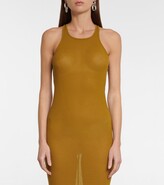Thumbnail for your product : Rick Owens Ribbed-knit midi dress