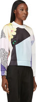 Thumbnail for your product : 3.1 Phillip Lim Yellow Multi-Color Collage Print Dropped Shoulder Sweatshirt