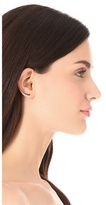 Thumbnail for your product : Vita Fede Half Moon Half Crystal Earrings