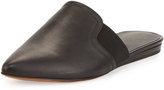 Thumbnail for your product : Vince Nadette Pointed-Toe Flat Slide, Black