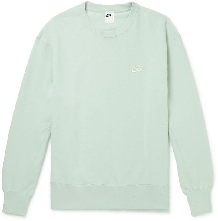 Nike Logo Embroidered Sweatshirt - ShopStyle