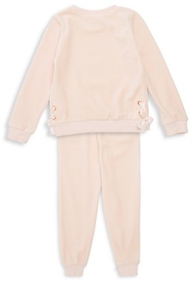 Juicy Couture Little Girl's Girl's 2-Piece Velour Set