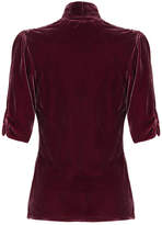Thumbnail for your product : M·A·C Nancy Mac Jacket In Rosewood Silk Velvet