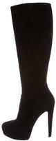 Thumbnail for your product : Christian Louboutin Suede Knee-High Boots