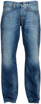 Thumbnail for your product : True Religion Ricky Straight Dirty Used Blue Denim Jeans