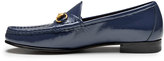 Thumbnail for your product : Gucci 60th Anniversary Patent Loafer, Blue