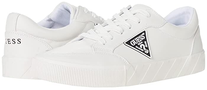 Men Guess White Sneakers | Shop the world's largest collection of fashion |  ShopStyle