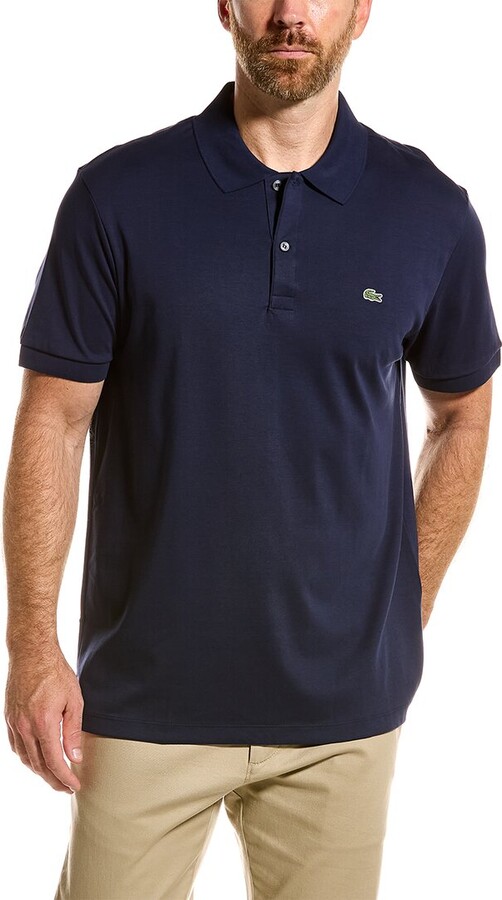 Lacoste Interlock Polo Shirt ShopStyle
