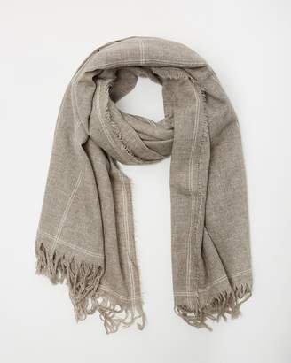 Hand Loomed Cashmere & Wool Wrap