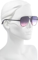 Thumbnail for your product : Quay High Key Mini 51mm Aviator Sunglasses