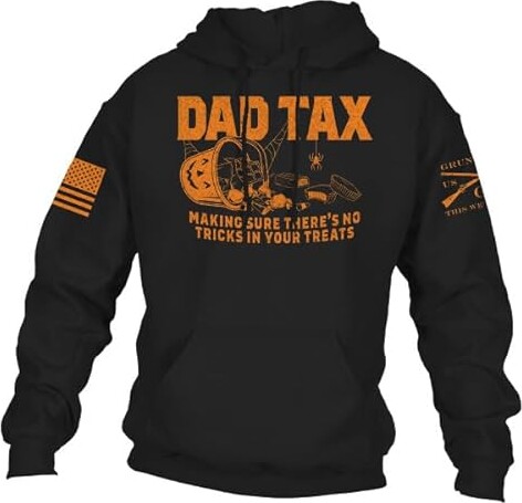 Grunt Style Dad Tax Halloween Hoodie (XX-Large