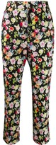 Thumbnail for your product : Paul Smith Floral Print Cropped Trousers